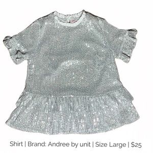 Shirt | Size Large | Brand Andree by Unit